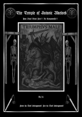 THE TEMPLE OF SATANIC WARLORD ZINE NR. 14